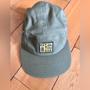 Trek Light Gear Olive Green Outdoors Cap Adjustable OSFM